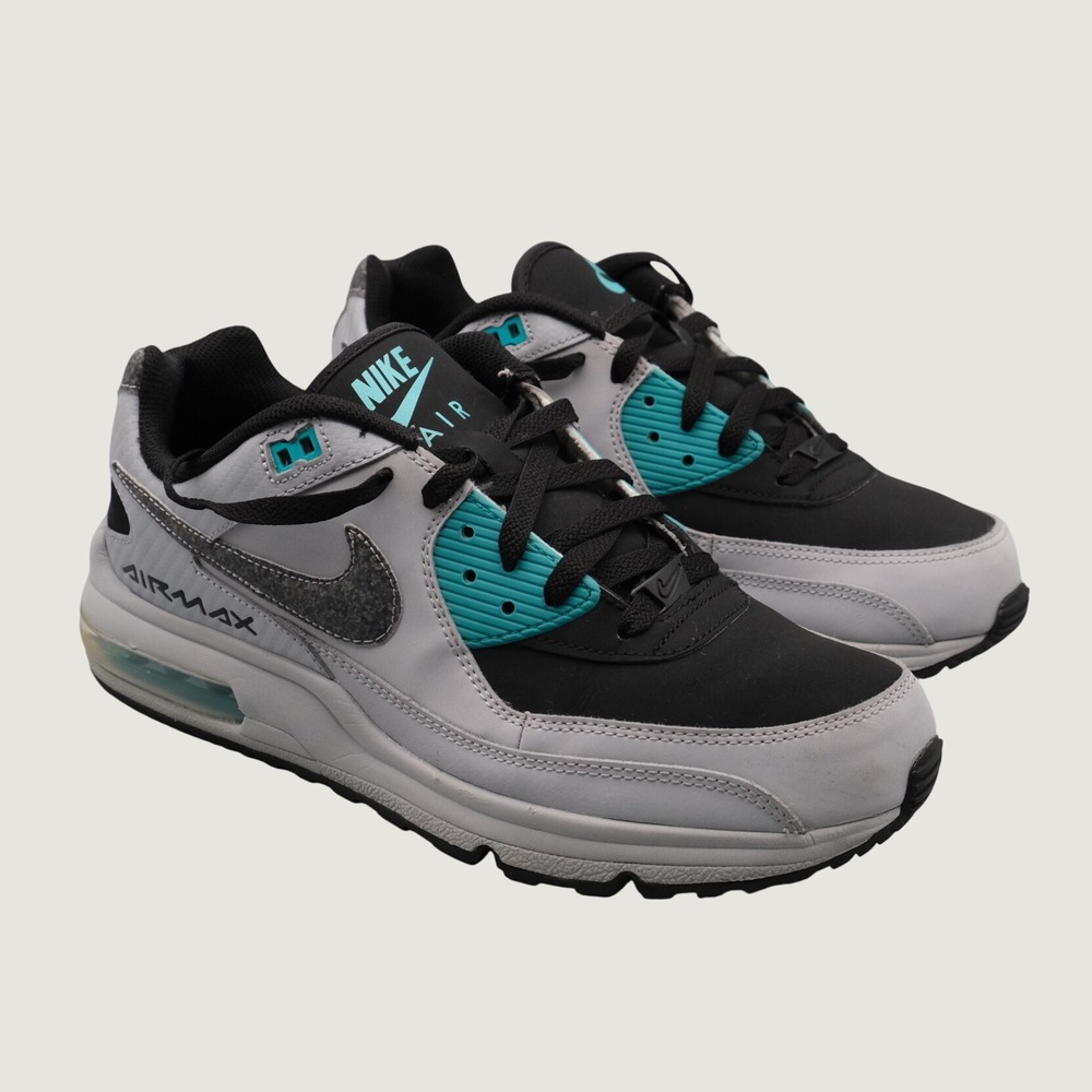 Nike Air Max LTD 3 Mens Grey Black Teal Athletic Streetwear 10 717174-033